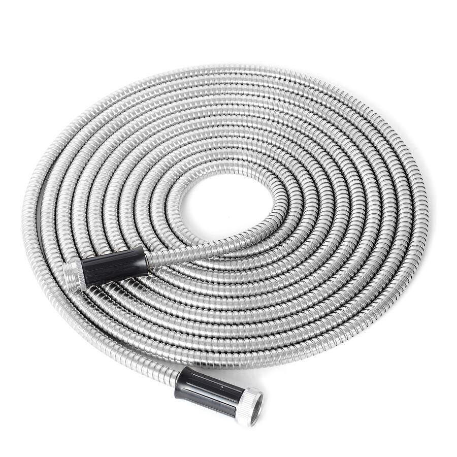 Lightweight Garden Metal Hose in Silver
