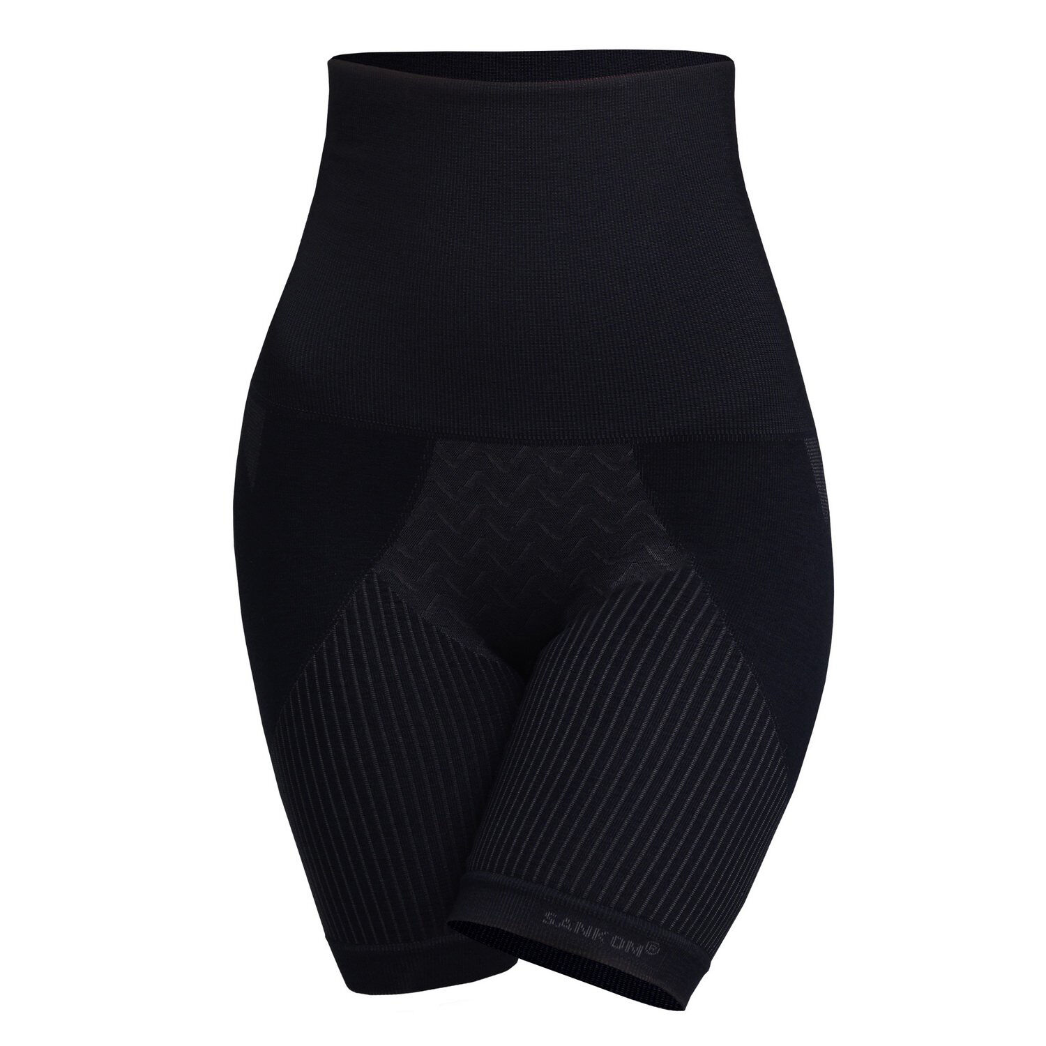 SANKOM SWITZERLAND Patent Aloe Vera Fibres Posture Correction Shapers Shorts - Black (UK Size XS- 4-6)
